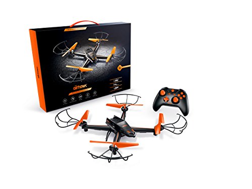 Airhawk M-13 Quadcopter Stunt Drone+ 360 Degree Flips + Headless Mode + NO FAA Registration + Long Flight Time + Includes Spare Set Of Propellers – Great For Beginner And Expert Pilots
