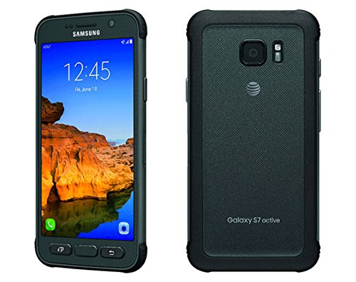 Samsung Galaxy S7 ACTIVE G891A 32GB Unlocked GSM Shatter-Resistant, Extremely Durable Smartphone w/ 12MP Camera – Titanium Gray (Certified Refurbished)