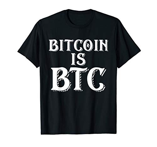 Bitcoin Is BTC Shirt – Satoshi Nakamoto Digital Cash System