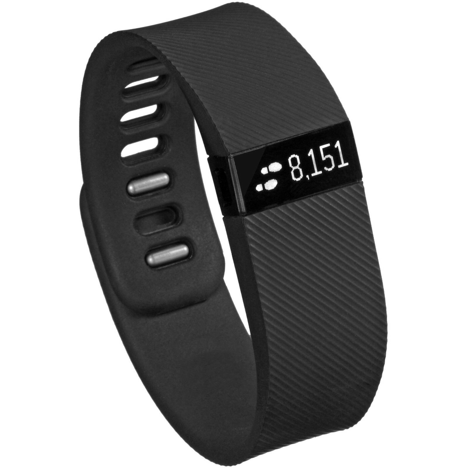 New Fitbit Charge HR Wireless Activity & Heart Rate Wristband Black+Bonus Dongle