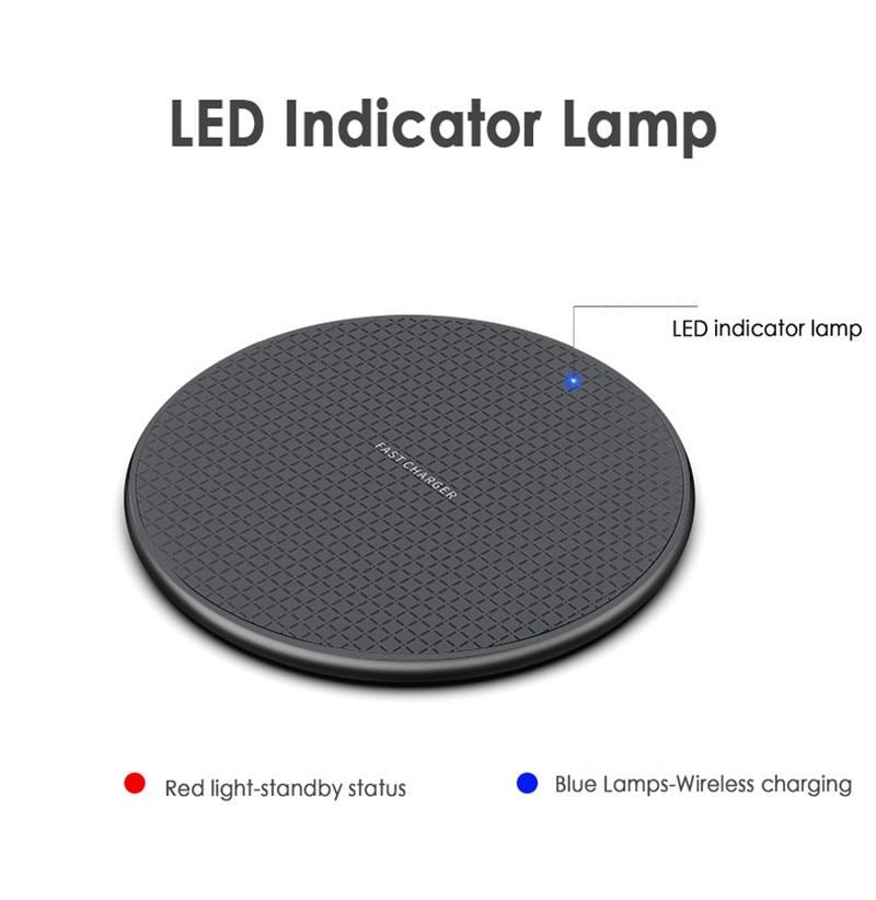 H059b386fe29341f4b4df16ef0ad6616bk 10W QI Quick Charging Wireless Fast Charger Usb Micro USB QC Mobile Phone Station For Iphone Samsung Xiaomi SIKAI Smaret Phone