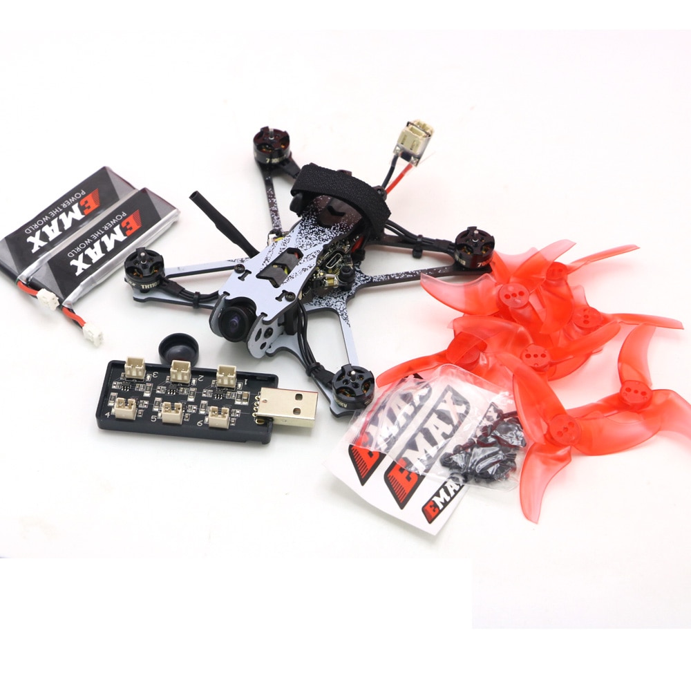 H06fd9fe5433847a99b70bbf202f4cd88v EMAX Tinyhawk II Freestyle 115mm 2.5 inch F4 5A ESC FPV Racing RC Drone RTF / BNF Version with Remote Control / Fpv Goggle