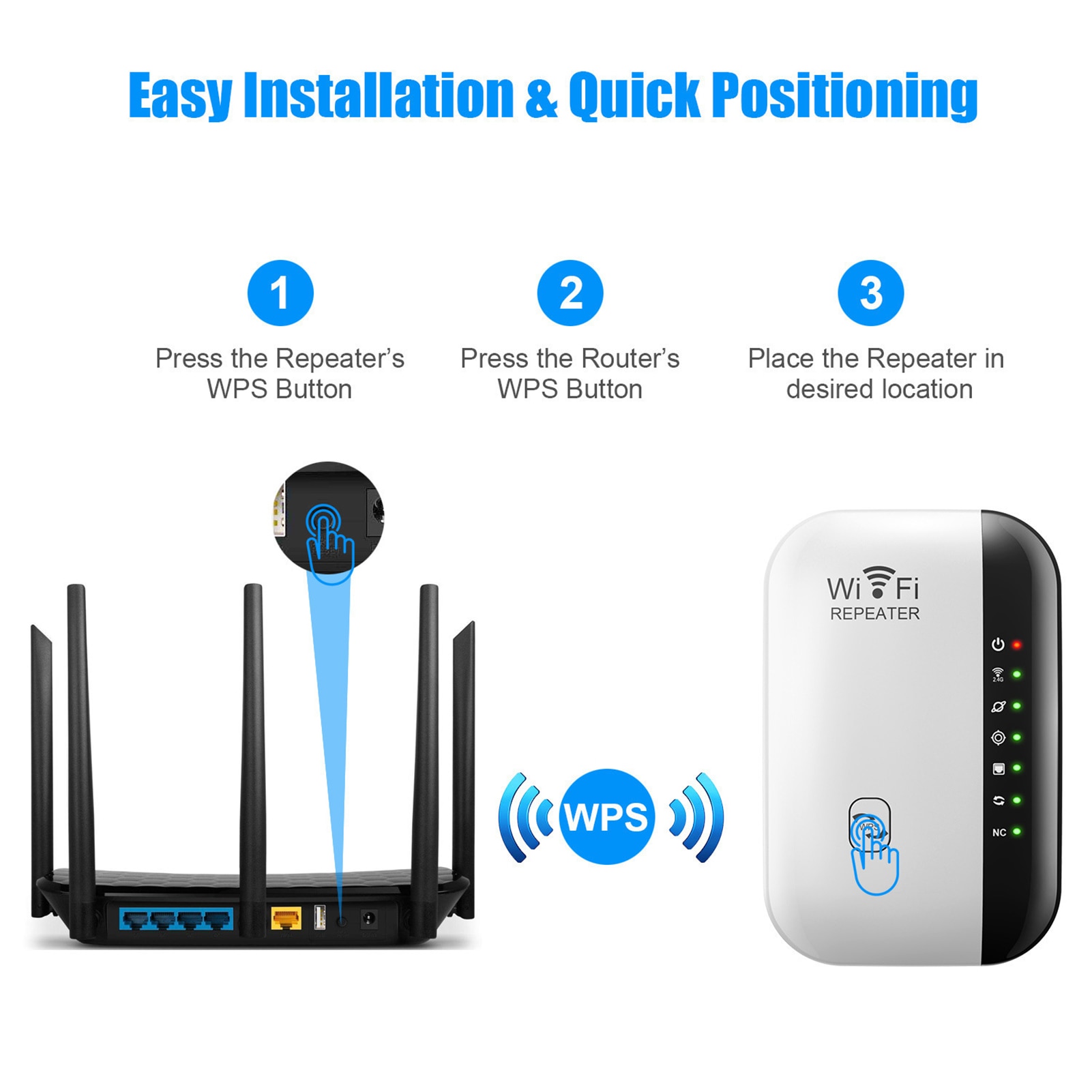 H0b6503d3b04d4c00b390f46caf88e210T Wireless Wifi Repeater Wi Fi Range Extender Router Wi Fi Signal Amplifier 300Mbps WiFi Booster 2.4G Wi Fi Reapeter Access Point