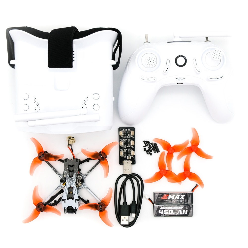 H1526b47dd56a45eba55e236f93ba56a2F EMAX Tinyhawk II Freestyle 115mm 2.5 inch F4 5A ESC FPV Racing RC Drone RTF / BNF Version with Remote Control / Fpv Goggle