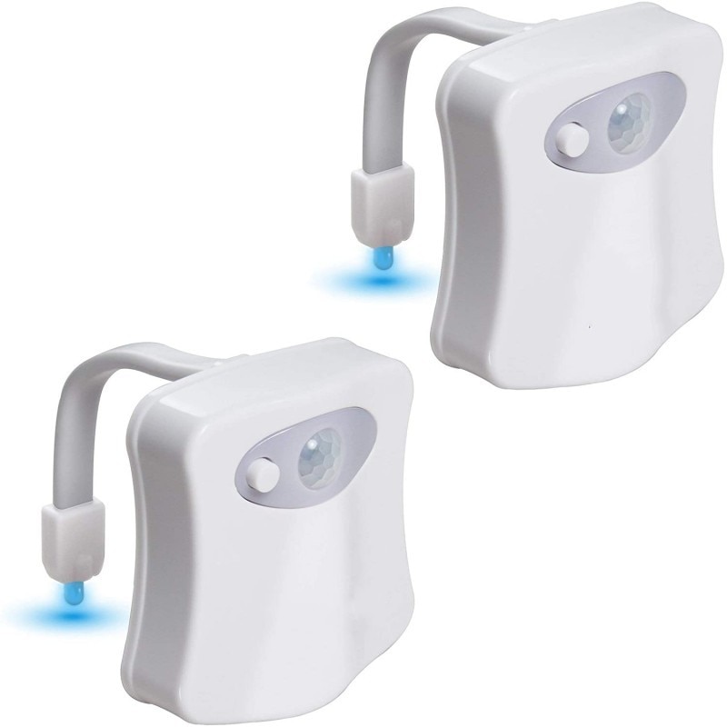 H1639ed7d2b6f429980e0026132664b97y PIR Motion Sensor Toilet Seat Night Light 16Colors Waterproof Backlight For Toilet Bowl LED Luminaria Lamp WC Toilet Light