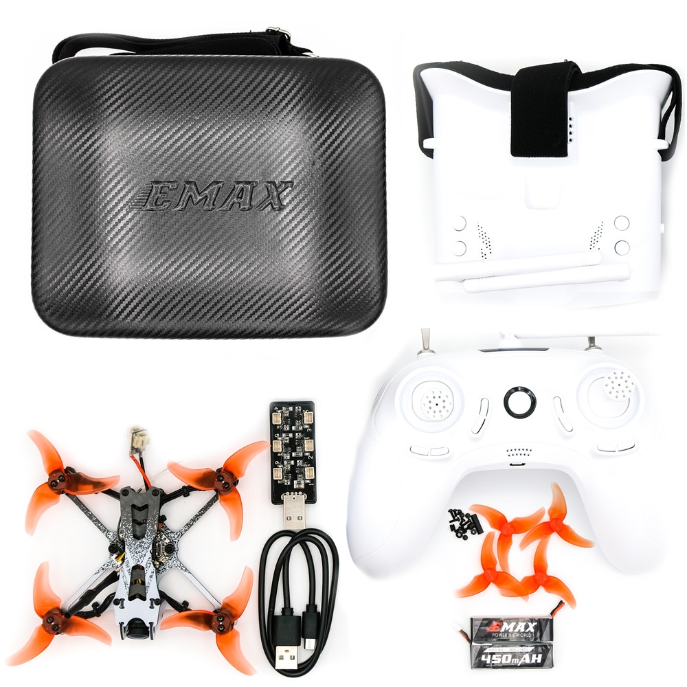 H3ae23c22a8f44ff99ed4ad14f392da16t EMAX Tinyhawk II Freestyle 115mm 2.5 inch F4 5A ESC FPV Racing RC Drone RTF / BNF Version with Remote Control / Fpv Goggle