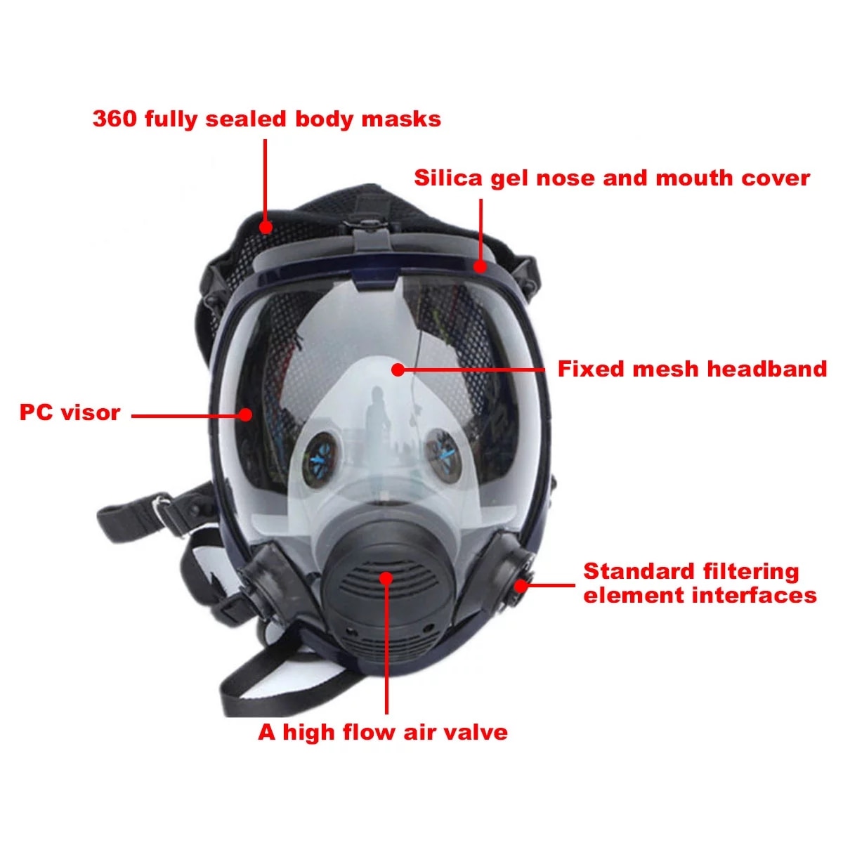 H40fe7707452444ecb1d30e1b3bc5be92R Chemical Mask 6800 7 in 1 Gas Mask Dustproof Respirator Paint Pesticide Spray Silicone Full Face Filters for Laboratory Welding