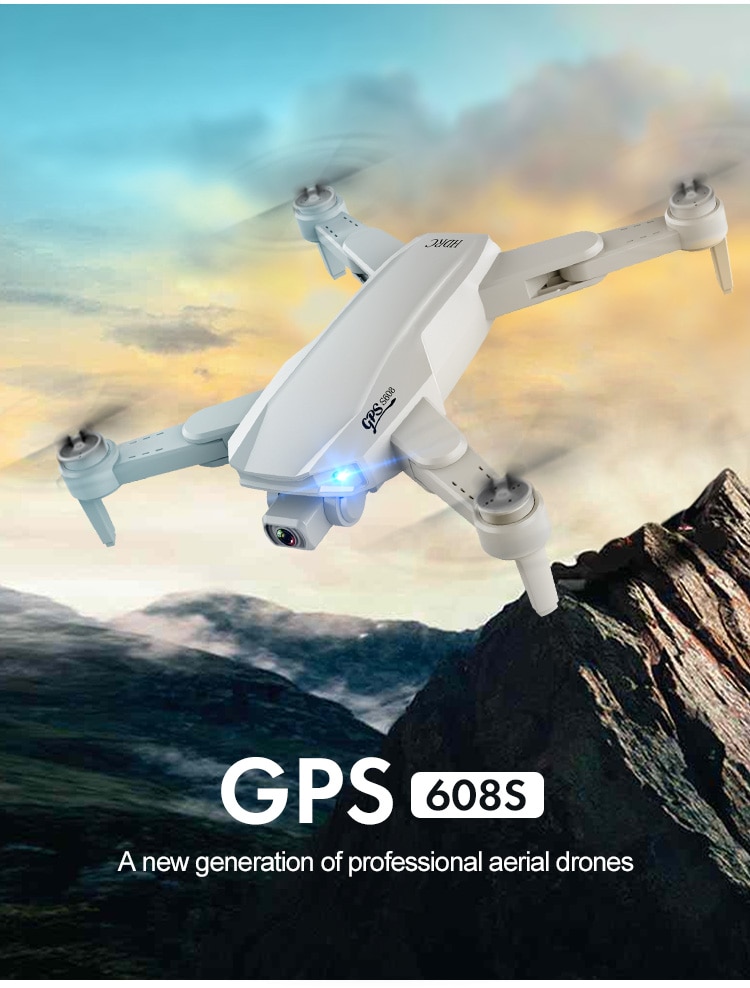 H7d95120bf8a9490ebd6ed6d5c388b973X Keep pro S608 Pro GPS Drone 4k Profesional 6K HD Dual Camera Aerial Photography Brushless Foldable Quadcopter RC Distance 3KM