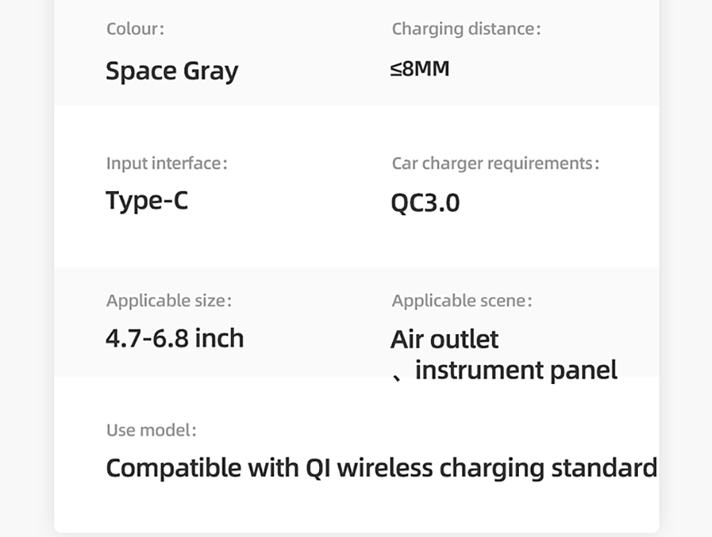 H84b6498f497745f48b2d1188e1975f12Z 15W Qi Car Phone Holder Wireless Charger Car Mount Intelligent Infrared for Air Vent Mount Car Charger Wireless ForiPhone Xiaomi