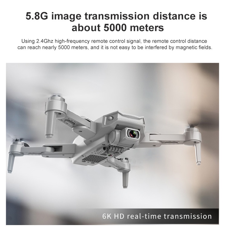 H97454e42582a40939408e7c97ee6ad99r Keep pro S608 Pro GPS Drone 4k Profesional 6K HD Dual Camera Aerial Photography Brushless Foldable Quadcopter RC Distance 3KM