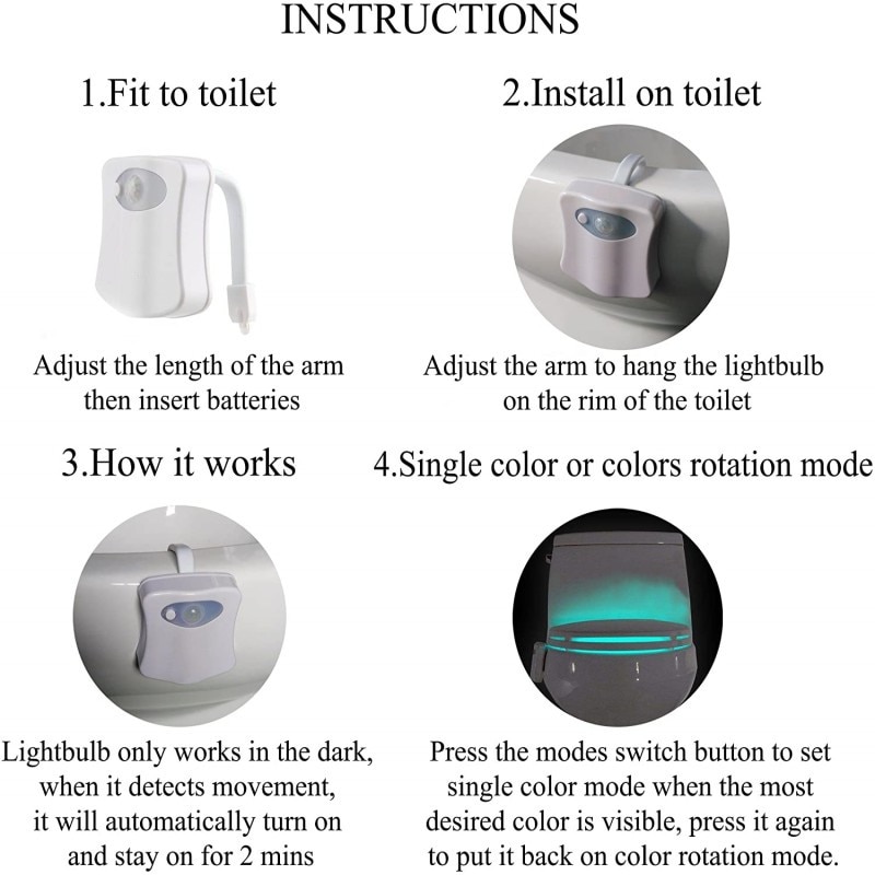 H9d23fafb196040428a39f9916c8ed7082 PIR Motion Sensor Toilet Seat Night Light 16Colors Waterproof Backlight For Toilet Bowl LED Luminaria Lamp WC Toilet Light