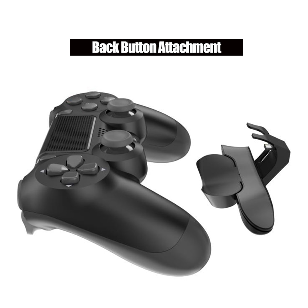 H9e0628b5178749559a57c8d2a145e2c7u Controller Back Button Attachment For SONY PS4 Gamepad Joystick Rear Button Extension Key Adapter With Turbo Game Accessories