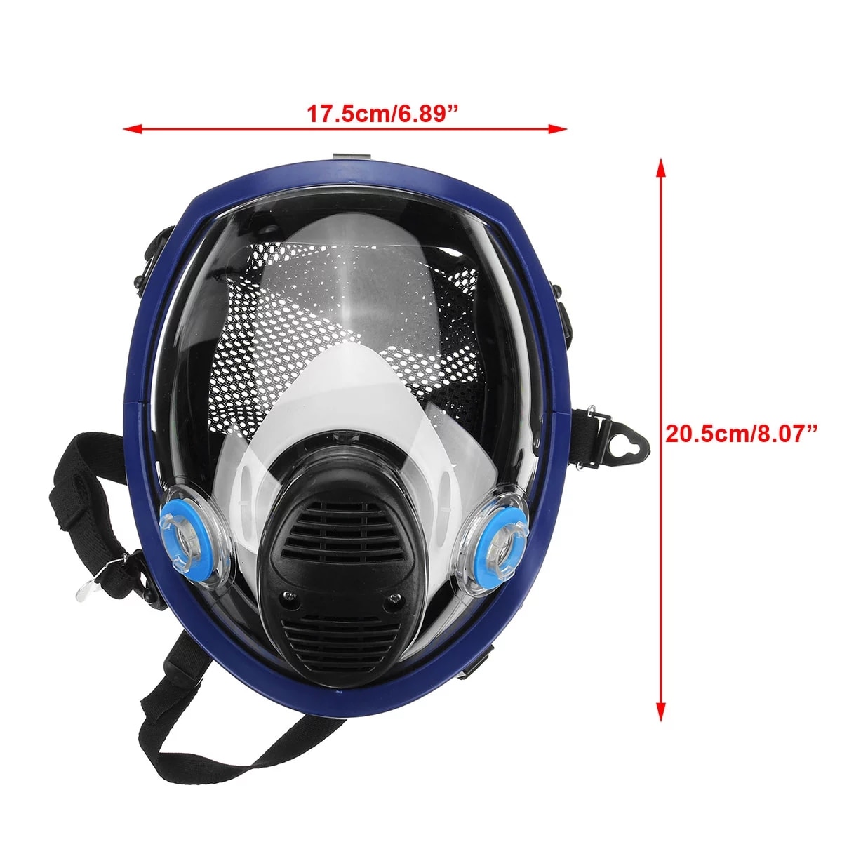 Ha5dbde68c9d24515acd8ff1e1f12720ba Chemical Mask 6800 7 in 1 Gas Mask Dustproof Respirator Paint Pesticide Spray Silicone Full Face Filters for Laboratory Welding