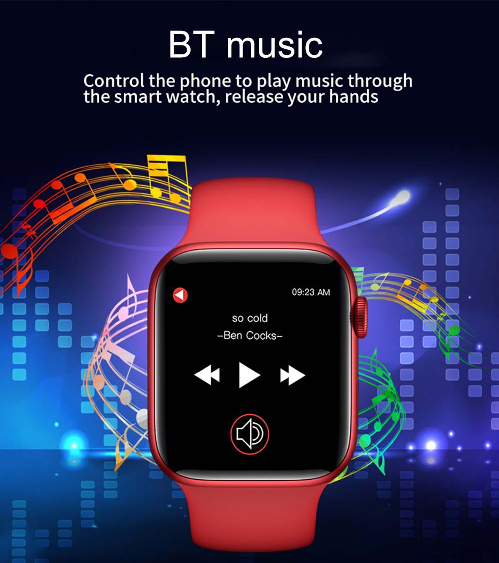 Hafaf4ac30b114f1a99f37d4bdcf7c425F image Hafaf4ac30b114f1a99f37d4bdcf7c425F 2021 IWO Smart Watch Men Women Series 6 Heart Rate Monitor Sport Smartwatch 44mm Fitness Bracelet Clock For Iphone Xiaomi Huawei