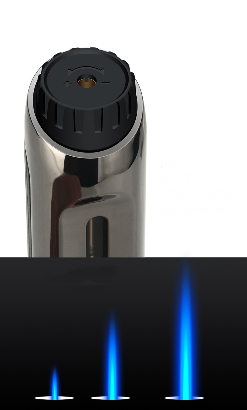 Hcee862101e5c4b6a8939460771d126dfW Super Long BBQ Kitchen Cooking Gas Lighter Torch Turbo Lighter Cigar Smoking Lighters Metal Cigarette Lighters Gadgets for Men