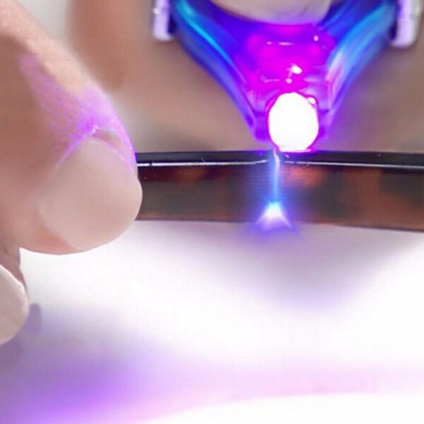 Liquid Plastic Welder LED UV Light Activated Bonding Repair Tool Liquid Plastic Welding Compound Office Supplies - Image 3