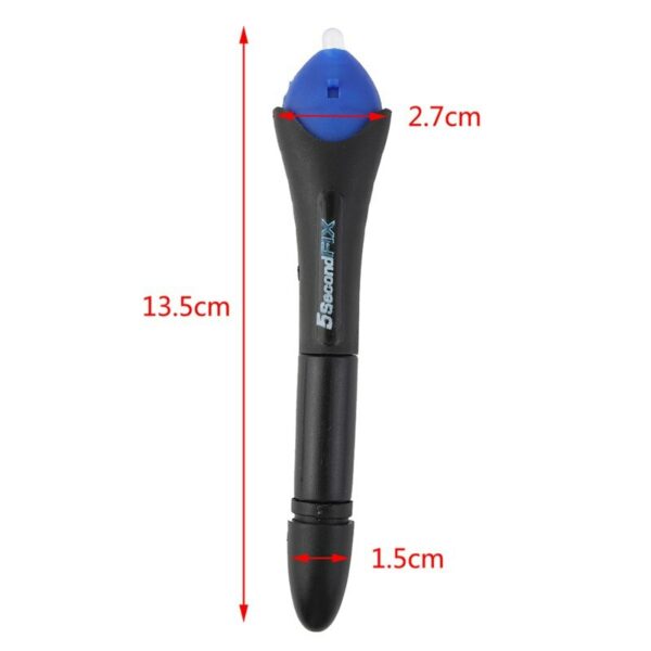 Liquid Plastic Welder LED UV Light Activated Bonding Repair Tool Liquid Plastic Welding Compound Office Supplies - Image 6