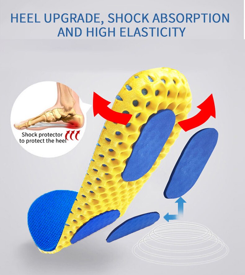 Hf9b12b4037604e6eaf061e1521834eb9z Memory Foam Insoles For Shoes Sole Mesh Deodorant Breathable Cushion Running Insoles For Feet Man Women Orthopedic Insoles