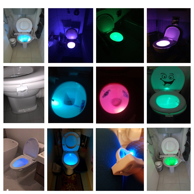 HTB1r5cSggaTBuNjSszfq6xgfpXan Toilet Night Light PIR Motion Sensor Toilet Lights LED Washroom Night Lamp 8 Colors Toilet Bowl Lighting For Bathroom Washroom