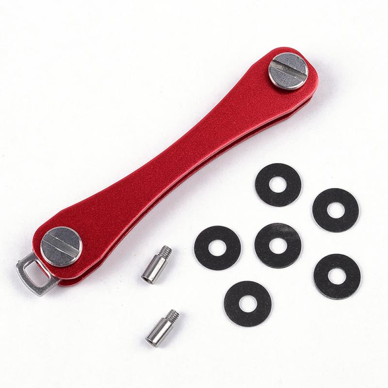Hc609ee937dbd41a8af3988e88d79cf4eb Smart Key Chain Mini Keychain Compact Key Decorative Holder Clip Home Storage Metal Key Clip Aluminum Organizer Keychain Outdoor
