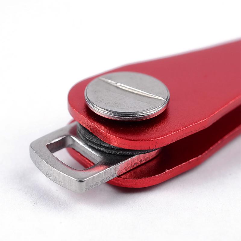 Hf15bbe14c7d64ee99071adcf8f4940adq Smart Key Chain Mini Keychain Compact Key Decorative Holder Clip Home Storage Metal Key Clip Aluminum Organizer Keychain Outdoor