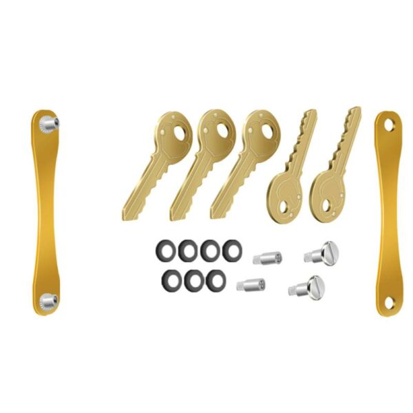 Smart Key Chain Mini Keychain Compact Key Decorative Holder Clip Home Storage Metal Key Clip Aluminum Organizer Keychain Outdoor - Image 4