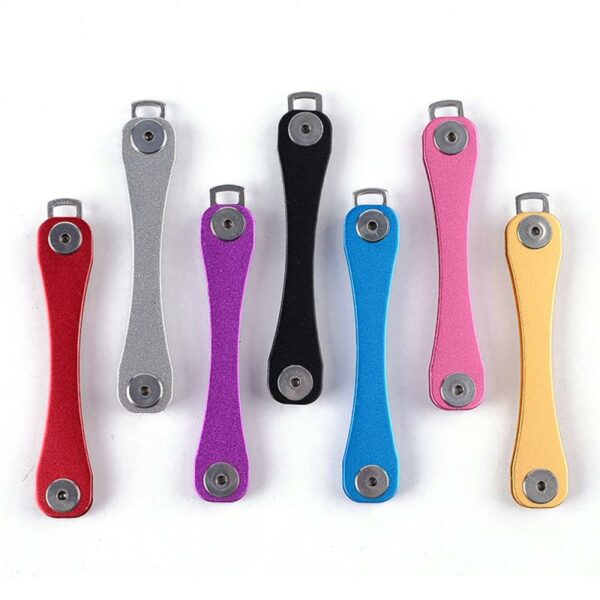 Smart Key Chain Mini Keychain Compact Key Decorative Holder Clip Home Storage Metal Key Clip Aluminum Organizer Keychain Outdoor - Image 5