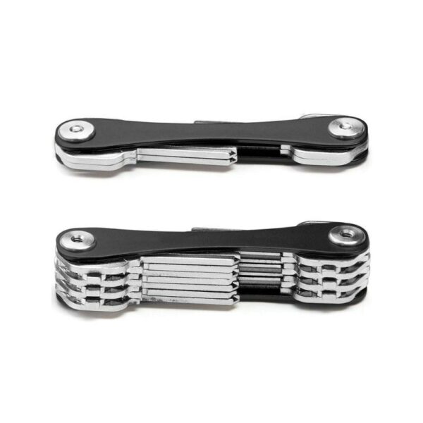 Smart Key Chain Mini Keychain Compact Key Decorative Holder Clip Home Storage Metal Key Clip Aluminum Organizer Keychain Outdoor