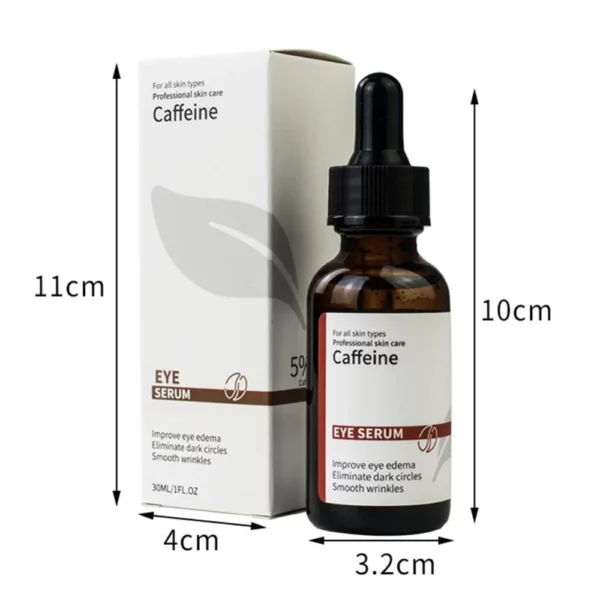 Caffeine Solution 5% Eye Serum Reduces Eye Puffiness Essence Lightening Fine Line Removal Dark Circles Bag Eye Essence Care 30ml - Image 6