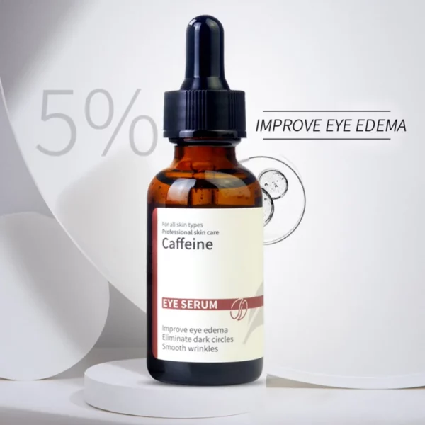 Caffeine Solution 5% Eye Serum Reduces Eye Puffiness Essence Lightening Fine Line Removal Dark Circles Bag Eye Essence Care 30ml