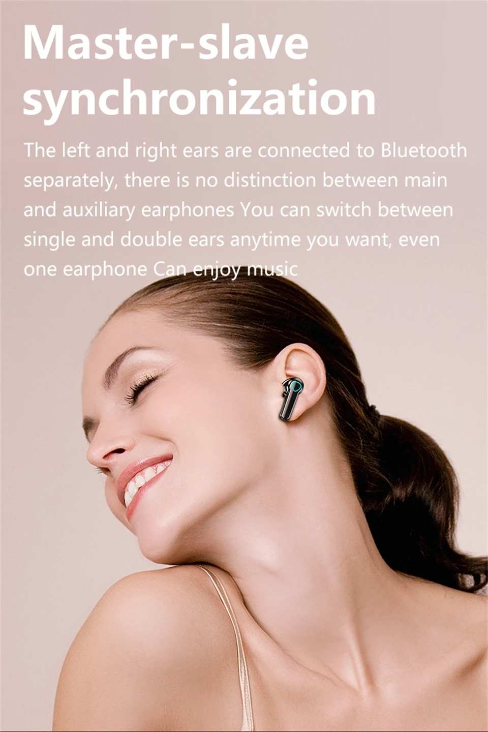 %name TWS Bluetooth Earphones Wireless Gaming Touch Esports Sports Headset Mini Convenient stereo earbuds Noise cancelling Earplugs