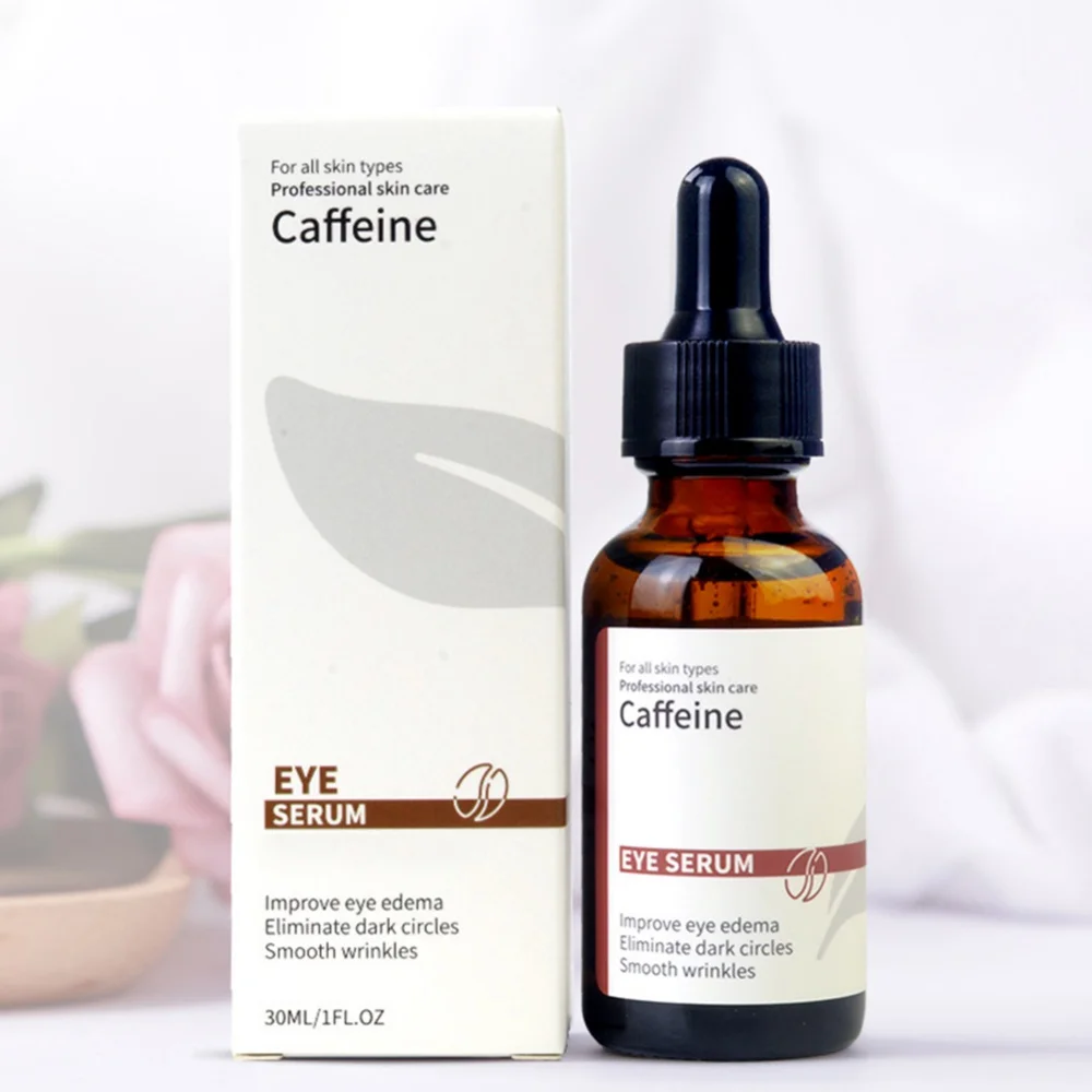 %name Caffeine Solution 5% Eye Serum Reduces Eye Puffiness Essence Lightening Fine Line Removal Dark Circles Bag Eye Essence Care 30ml