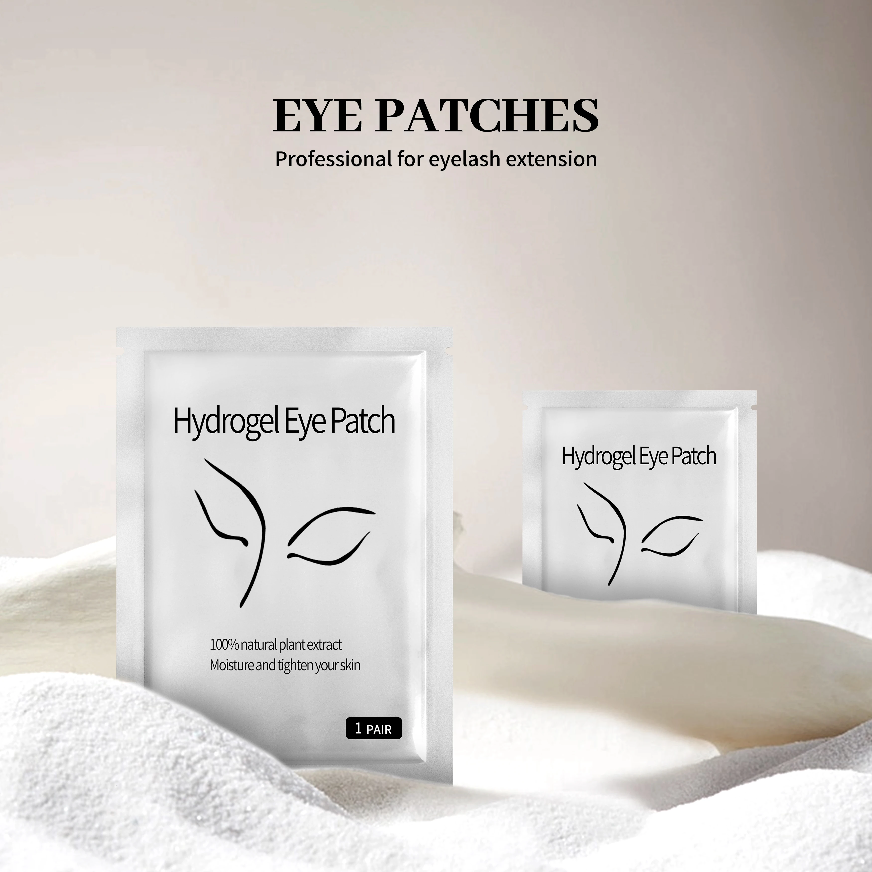 %name XIUSUZAIKI 50pairs/pack New Patches Eyelash Under Eye Pads Lash Eyelash Extension Paper Patches Eye Tips Sticker Make Up Tools