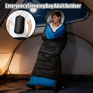 Adult Sleeping Bag Outdoor Camping Supplies Backpacking Sleeping Bags For Hikers Preppers Survivalists Travelers Wilderness