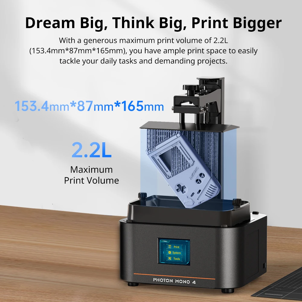 ANYCUBIC Photon Mono 4 AE10K+ 7 Inch high-definition screen 3D Printer High Speed UV Resin 3D Printer Printing Size 153×87×165mm - Image 2