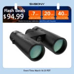 Svbony SV202 Upgraded Wide-angle ED Binoculars 8x32/8x42/10x42 Bak4 Prism IPX7 Waterproof Fogproof for Bird Watching Camping