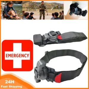 Upgrade First Aid Emergency Tourniquet Rotary Single Handed Tourniquet For Outdoor, Hiking, Camping, Travel Survival Kit