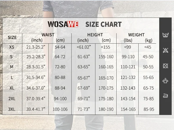 WOSAWE Padded Motorcycle Shorts Outdoor Sports Skiing Shorts Hip Pad Protector Armor Ski Snowboard Skate Pants Motor Shorts - Image 6