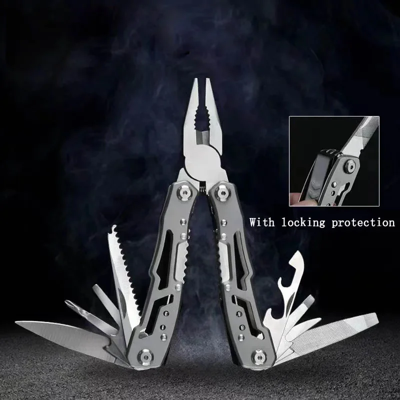 Multi-tool Pocket Knife Pliers Folding Mini Portable Fold Outdoor Tactical Hunting Survival Rescue Repair Tool Multipurpose - Image 2