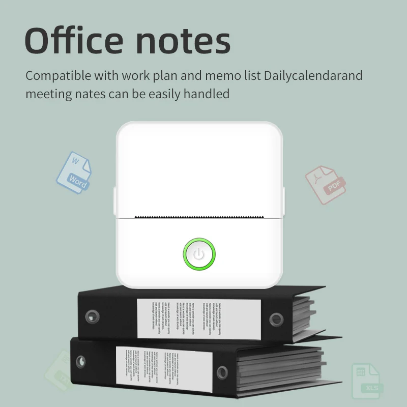 Mini HD Portable Label Thermal Printer Endurance Bluetooth Printer for Student Error Title Note Wrong Pocket Inkless Printing - Image 5