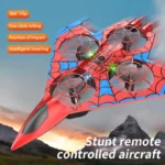 Stunt remote control aircraft drone plastic non-foam aircraft model boy toy four-axis fighter S12