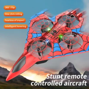 Stunt remote control aircraft drone plastic non-foam aircraft model boy toy four-axis fighter S12