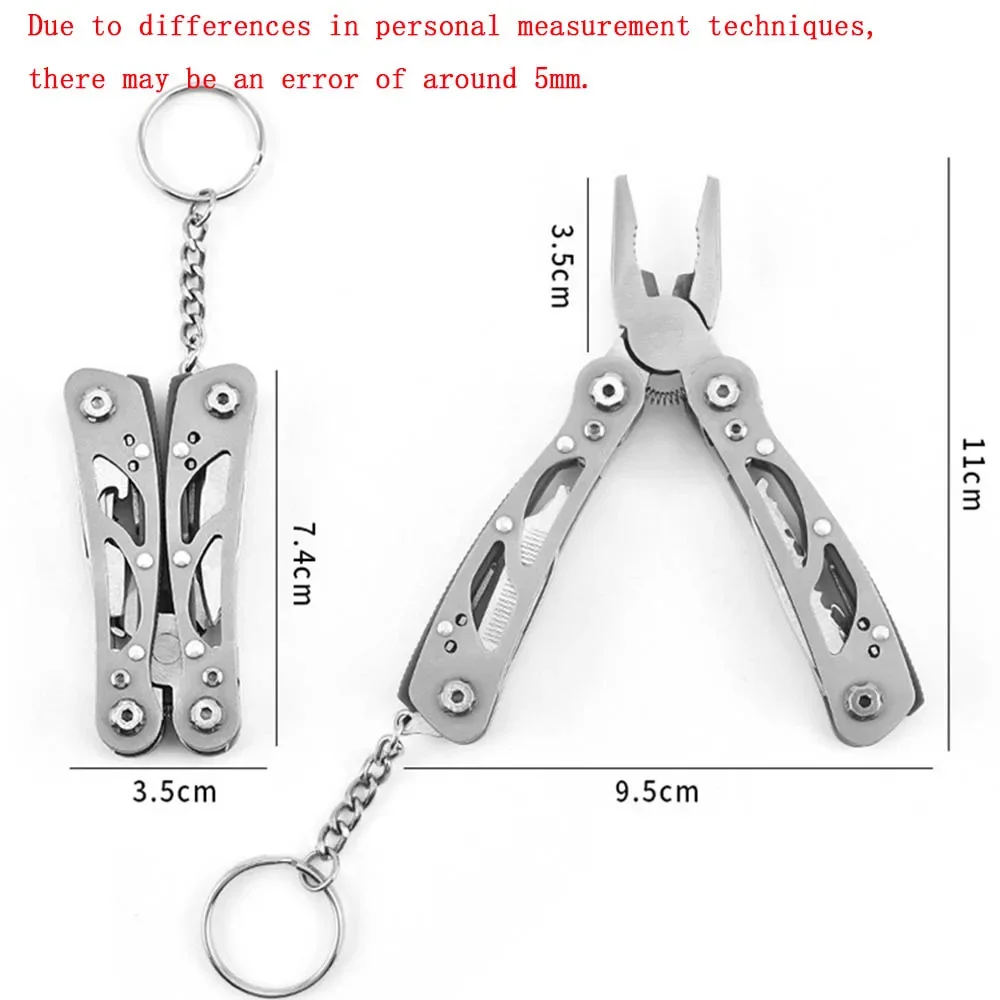 Multi-tool Pocket Knife Pliers Folding Mini Portable Fold Outdoor Tactical Hunting Survival Rescue Repair Tool Multipurpose - Image 5