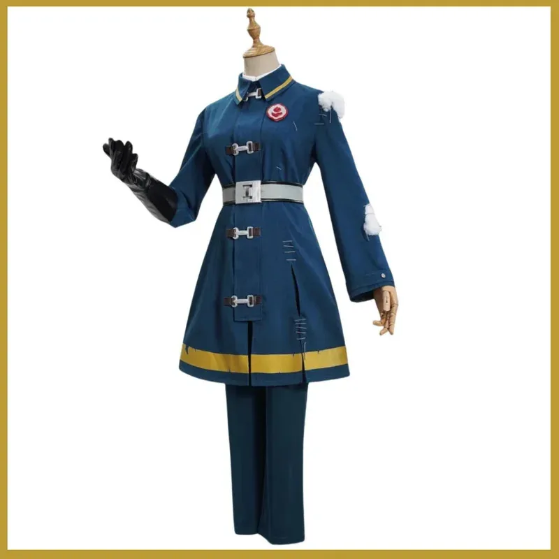 Game Identity â…´Survivalist Florian Brand Cosplay Costume New Survivor Fire Investigator Uniform Shoes Wig Man Party Carnival Set - Image 3